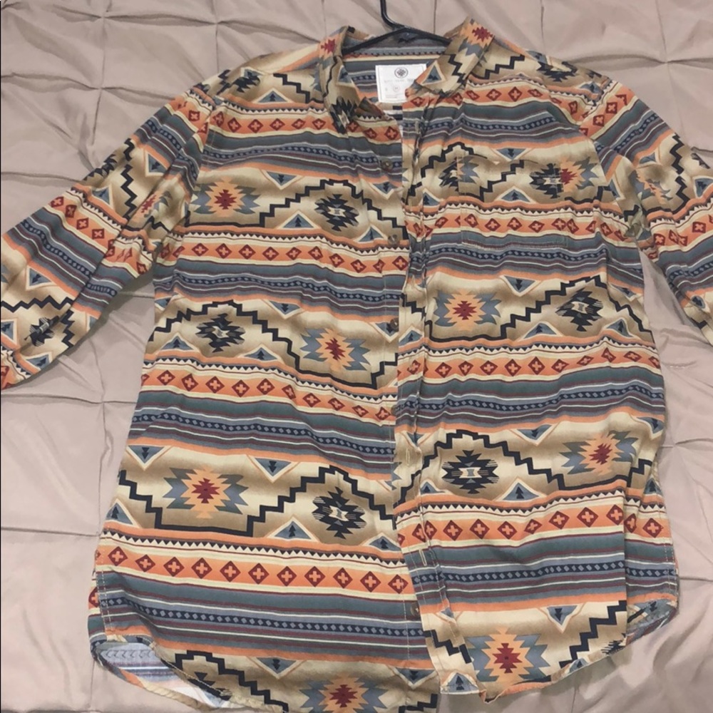 Size M button up shirt